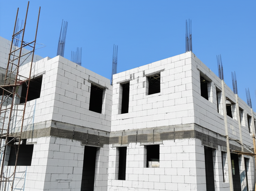Image of Residential Homes constructed with FutureLite blocks